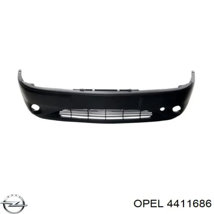 Paragolpes 4411686 Opel
