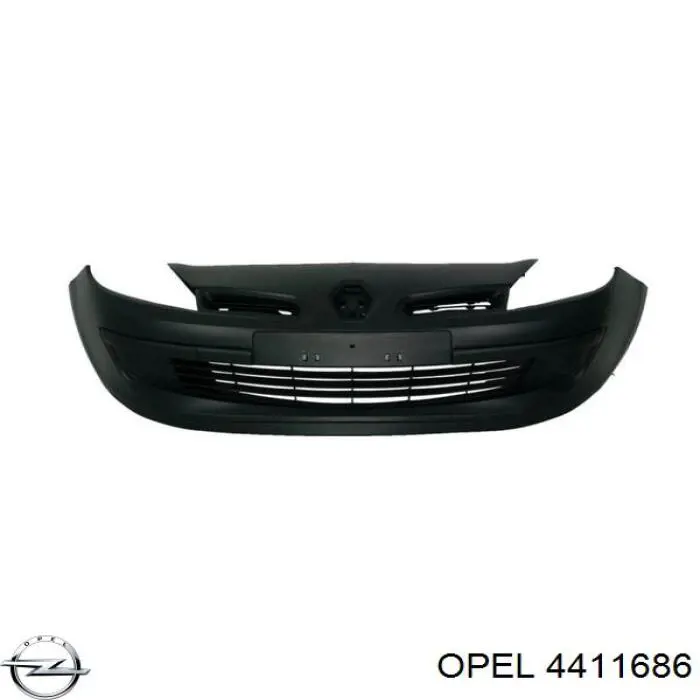 Paragolpes 4411686 Opel