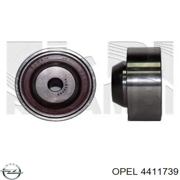 4411739 Opel silenciador posterior