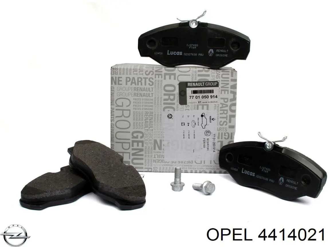 Pastillas de freno delanteras Renault Trafic 2 FL