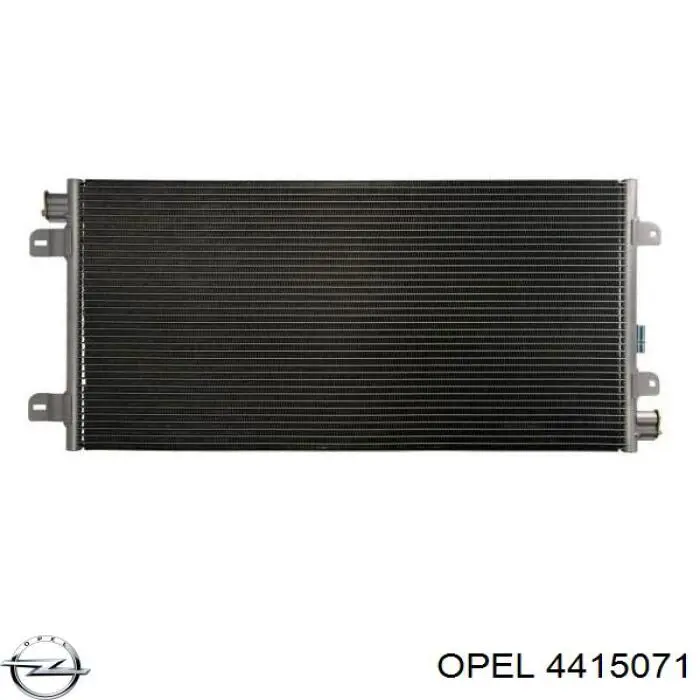 4415071 Opel condensador aire acondicionado