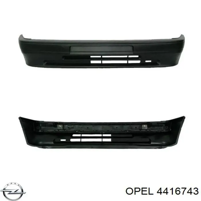 Paragolpes 4416743 Opel
