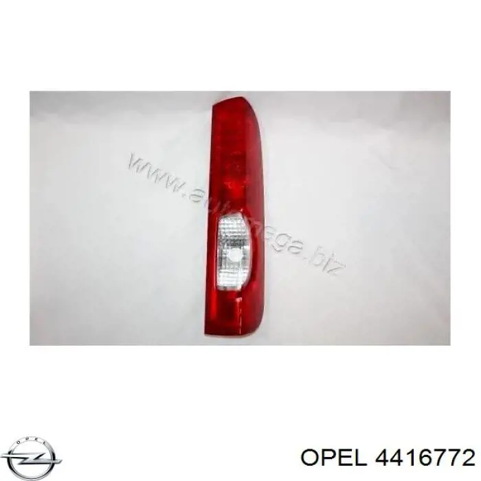 4416772 Opel piloto posterior derecho