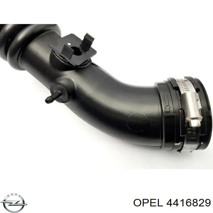 4416829 Opel tubo flexible de aire de sobrealimentación derecho
