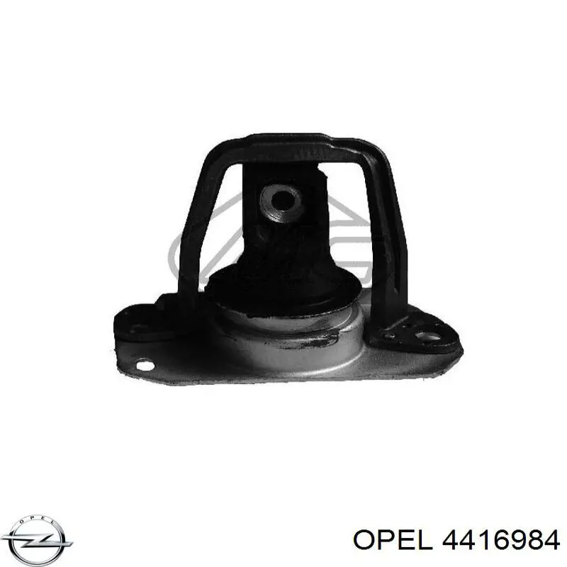 4416984 Opel manguera refrigerante para radiador inferiora