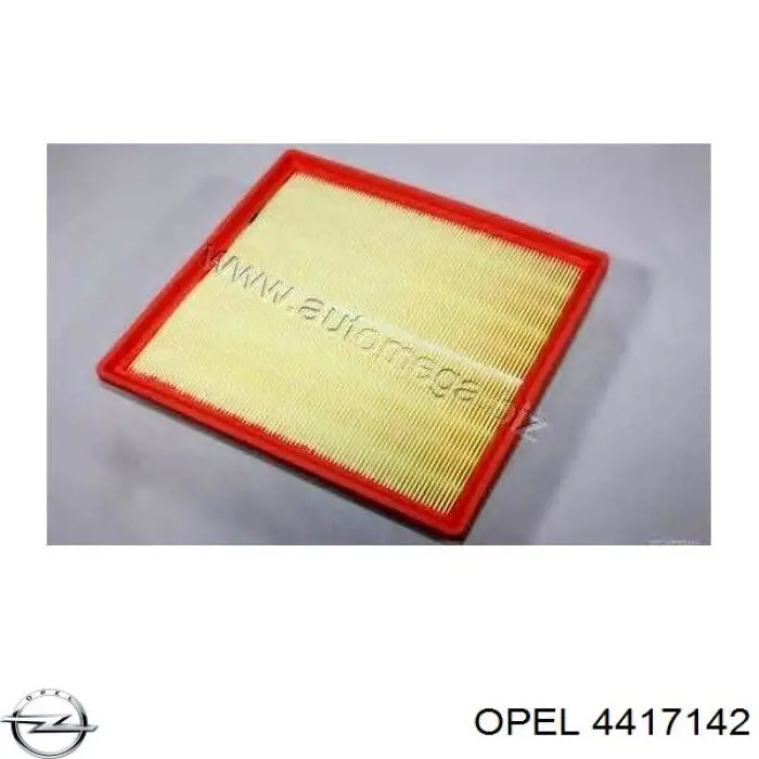4417142 Opel filtro de aire