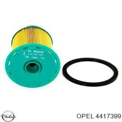 4417399 Opel filtro combustible
