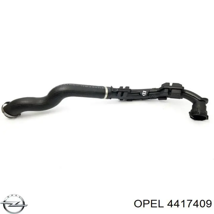 4417409 Opel tubo flexible de aire de sobrealimentación izquierdo