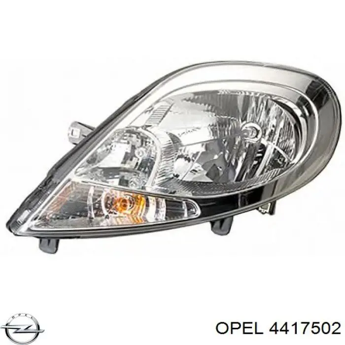 4417502 Opel faro izquierdo