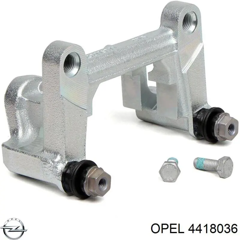 4418036 Opel soporte, pinza de freno trasera