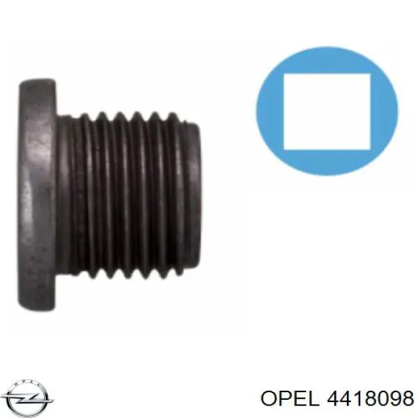 Comprar 4418098 Opel Tapón del cárter de aceite