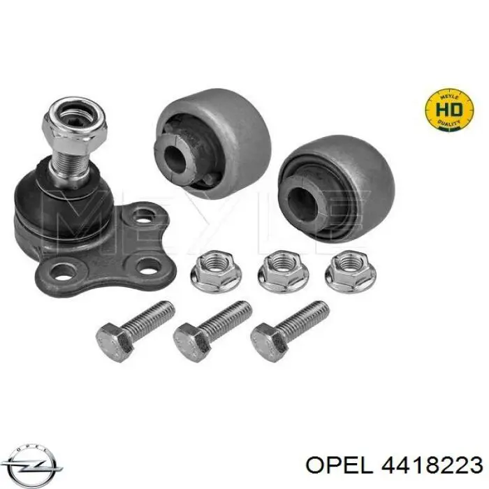4418223 Opel barra oscilante, suspensión de ruedas delantera, inferior izquierda