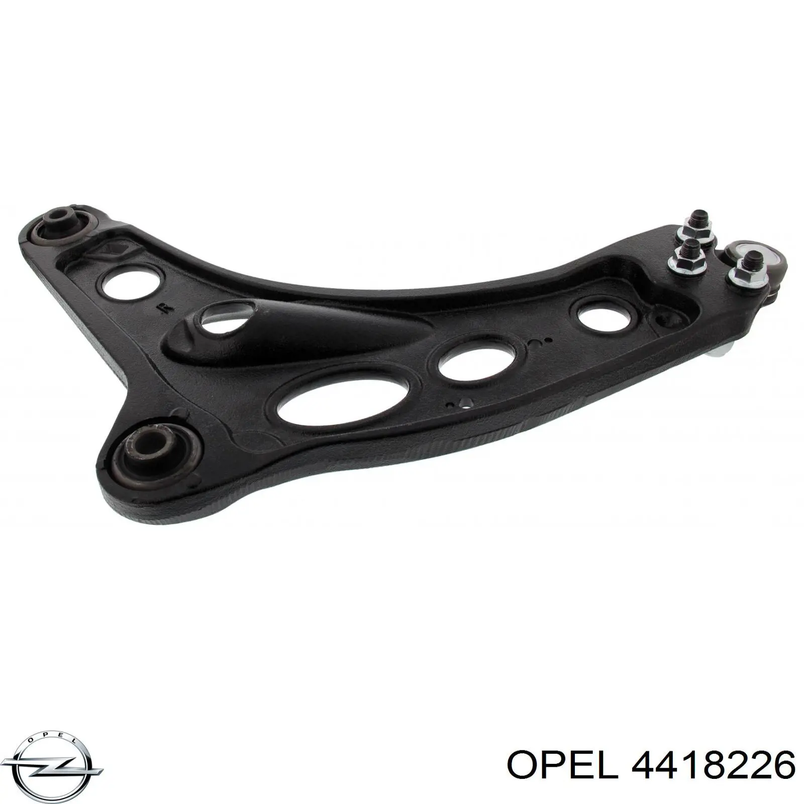4418226 Opel barra oscilante, suspensión de ruedas delantera, inferior derecha