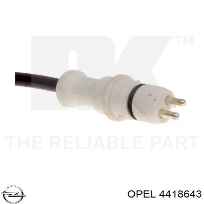 Comprar 4418643 Opel Sensor revoluciones de la rueda, trasero