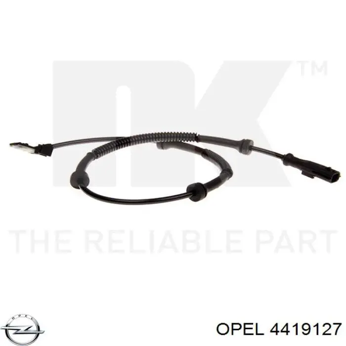 4419127 Opel sensor abs delantero