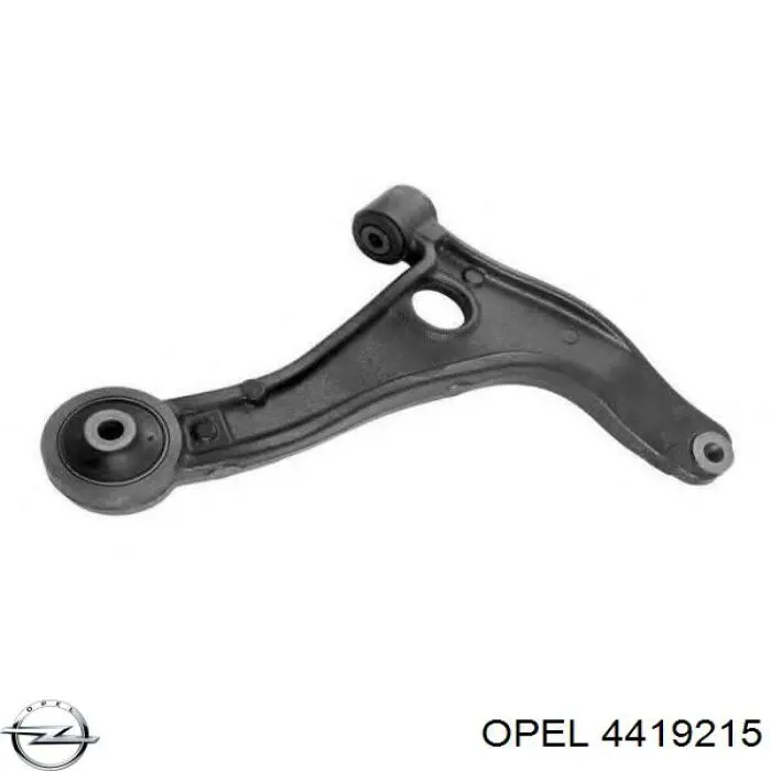 4419215 Opel barra oscilante, suspensión de ruedas delantera, inferior izquierda