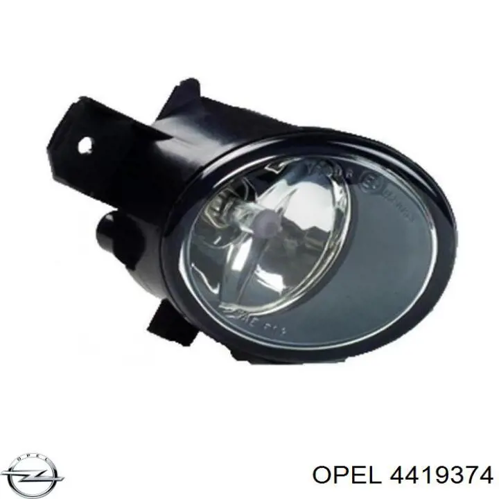 4419374 Opel faro antiniebla izquierdo