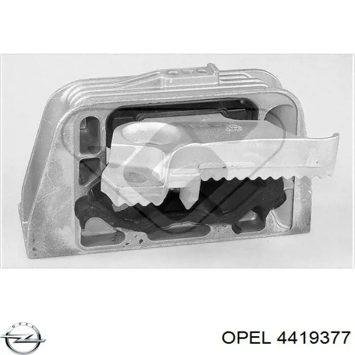 4419377 Opel soporte de motor derecho
