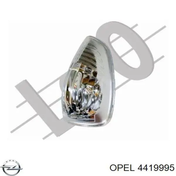 4419995 Opel luz intermitente de retrovisor exterior izquierdo