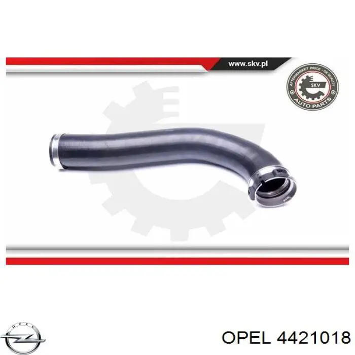 166346 NRF Manguera del intercooler