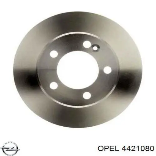4421080 Opel disco de freno trasero