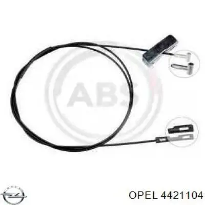 4421104 Opel cable de freno de mano intermedio