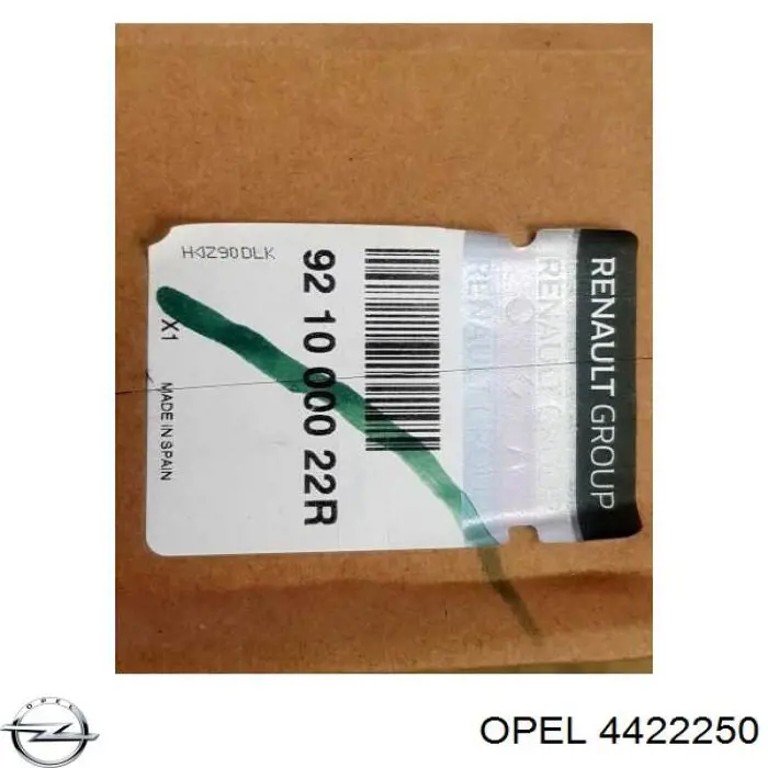 4422250 Opel condensador aire acondicionado