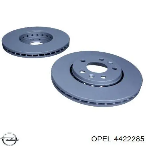 4422285 Opel freno de disco delantero