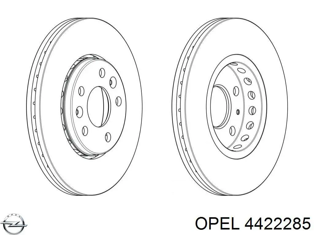 Frenos delanteros Opel 4422285 precio, desde 63,22 EUR
