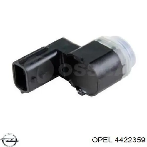 4422359 Opel Refuerzo parachoque delantero