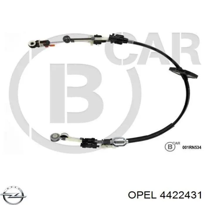 3441300Q0G Renault (RVI) Cable para caja de cambios manual