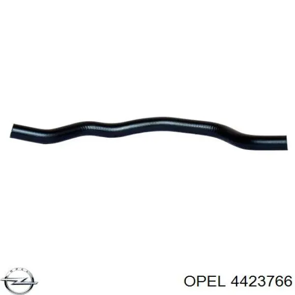 4423766 Opel tubo flexible de aire de sobrealimentación izquierdo