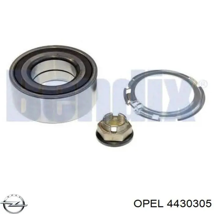 Cojinete de rueda delantero Opel 4430305 precio, desde 43,79 EUR