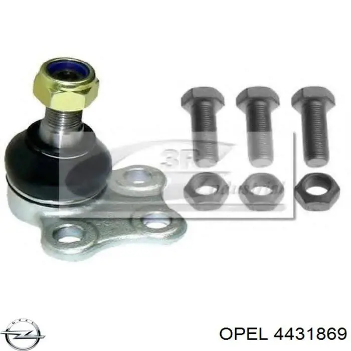Rótula inferior de suspensión Opel 4431869 precio, desde 15,99 EUR