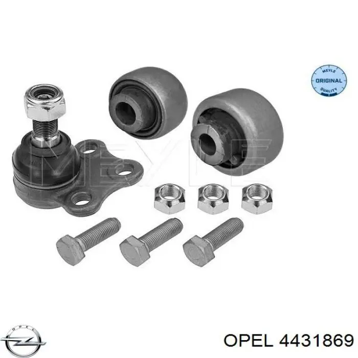 Comprar 4431869 Opel Rótula inferior de suspensión