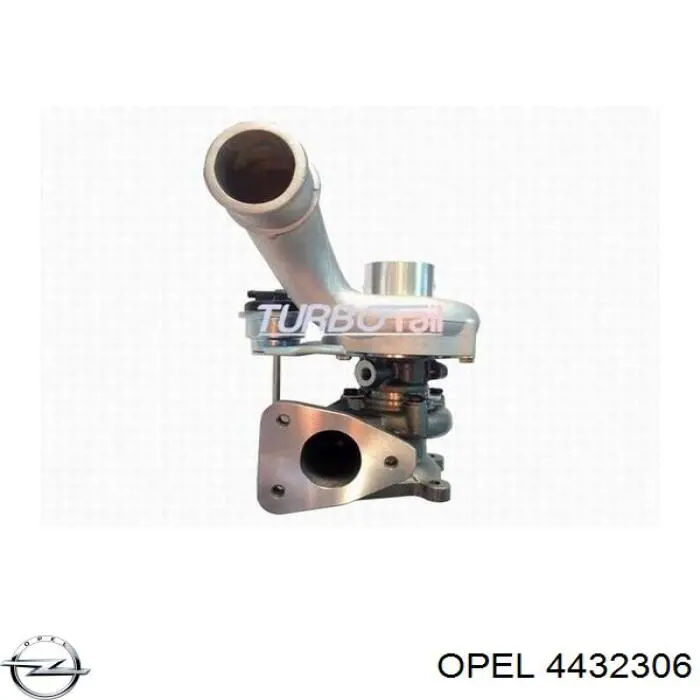 4432306 Opel turbocompresor
