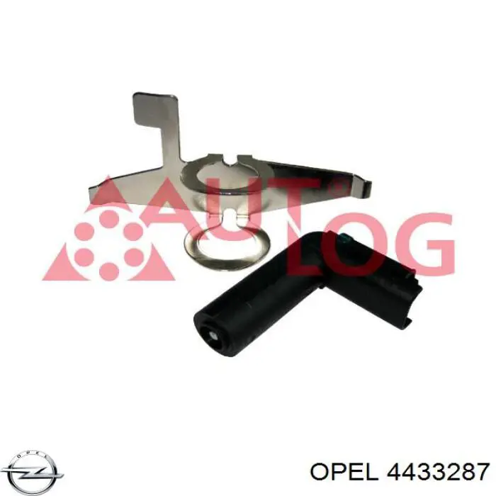 4433287 Opel sensor de cigüeñal
