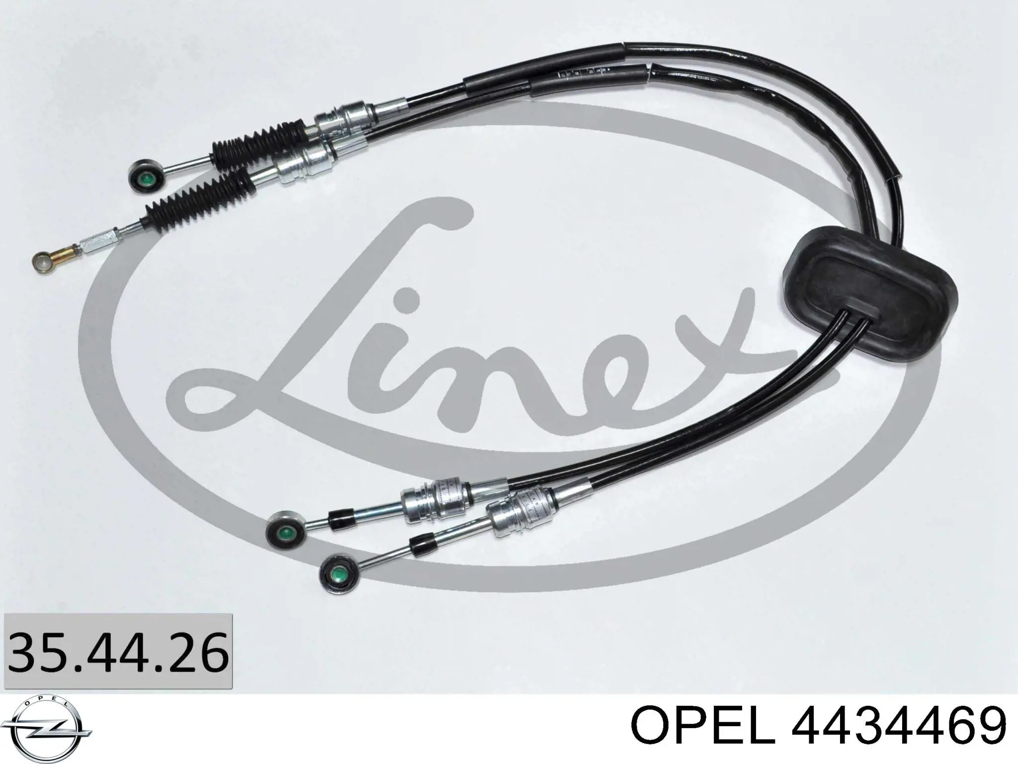 4434469 Opel cables de caja de cambios