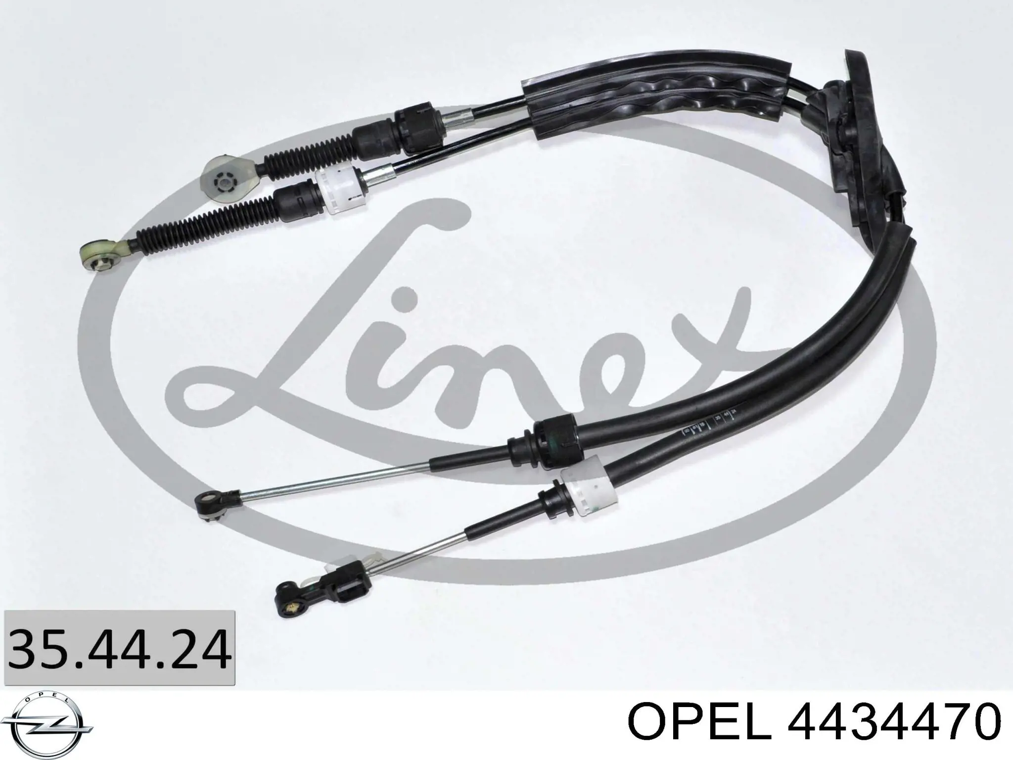 4434470 Opel cables de caja de cambios
