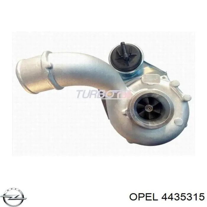Turbocompresor 8200483648 Nissan/Infiniti