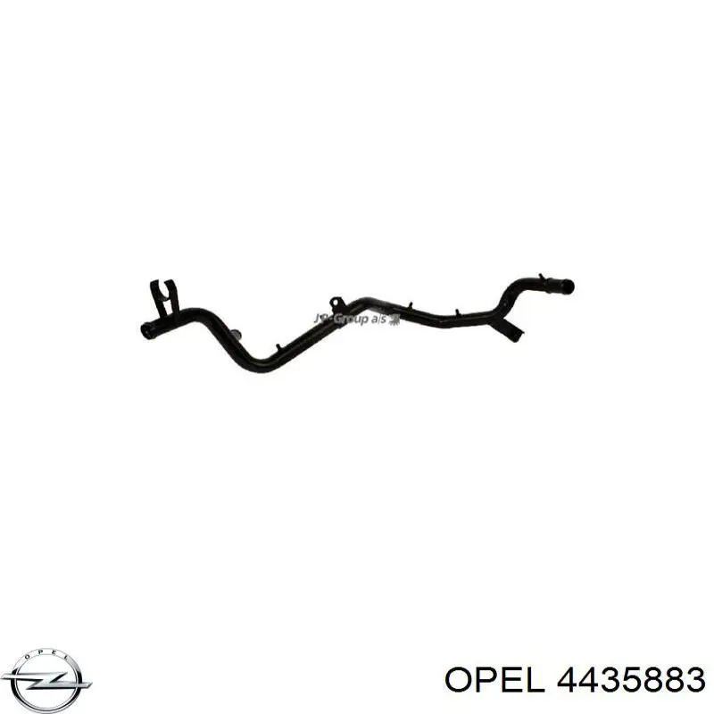 Comprar 4435883 Opel Tubería de retorno de combustible de los inyectores