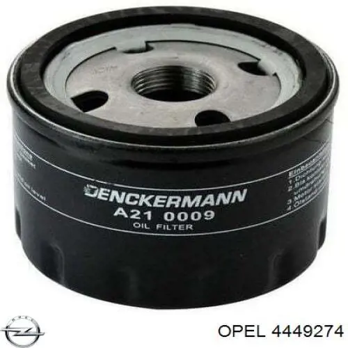 Filtro de aceite Renault Megane 1 LA0, LA1