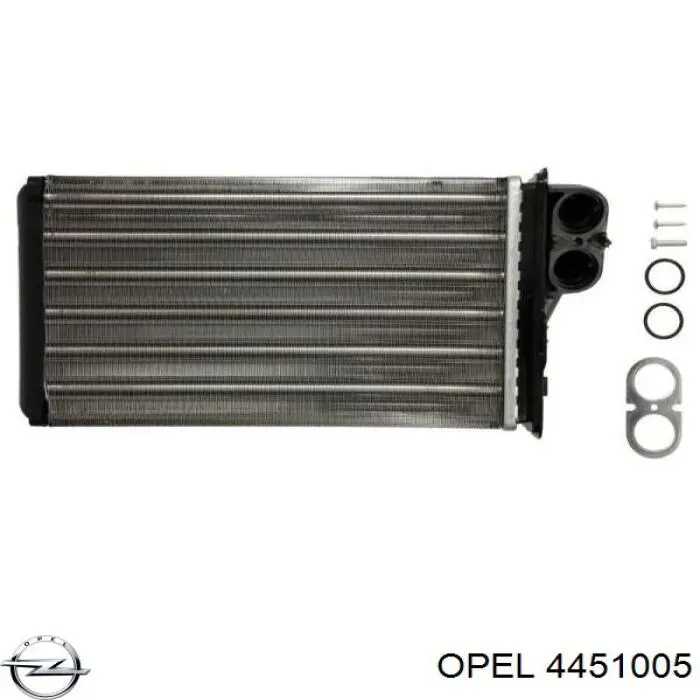 Radiador de calefacción Opel 4451005 precio, desde 37,72 EUR