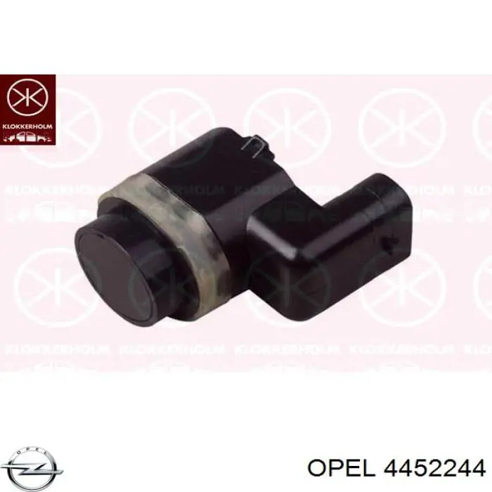 4452244 Opel sensor alarma de estacionamiento (packtronic Trasero Lateral)