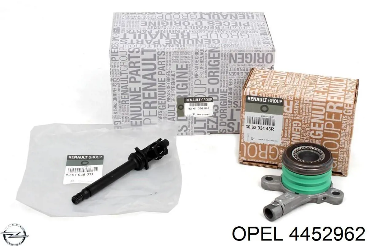 Comprar 4452962 Opel Desembrague central, embrague