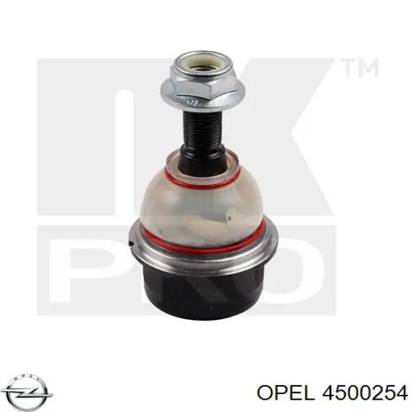 4500254 Opel rótula de suspensión superior