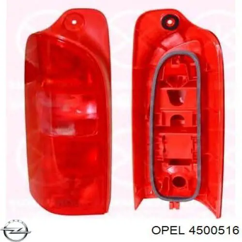 4500516 Opel Piloto trasero izquierdo