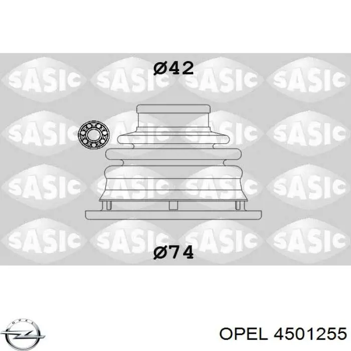 Comprar 4501255 Opel Fuelle, junta homocinética interna izquierda del semieje delantero