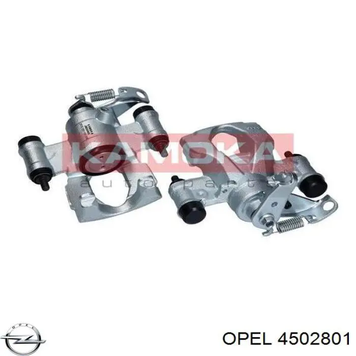 Comprar 4502801 Opel Pinza de freno trasera izquierda
