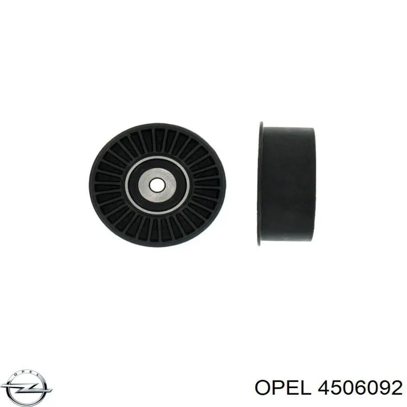 4506092 Opel rodillo intermedio de correa dentada
